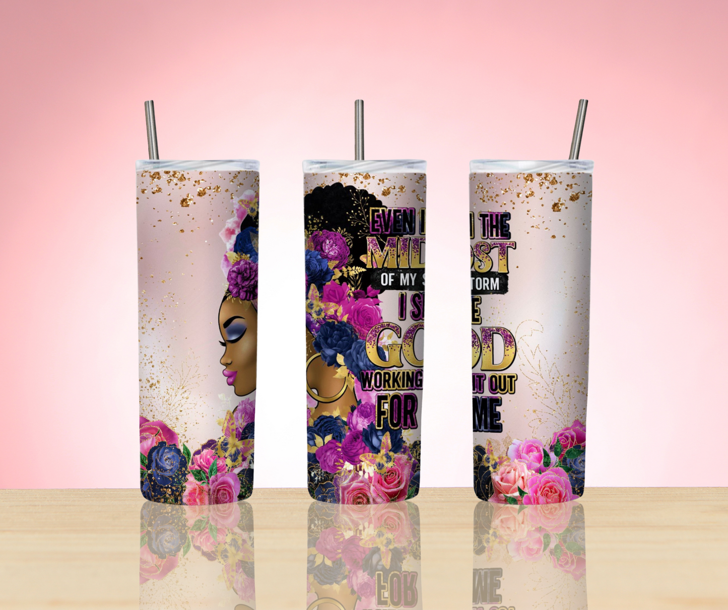“Rise N Thrive” Tumbler Collection